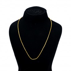 22K Gold Sleek Chain for Men's & Women's